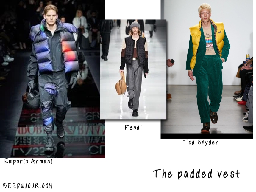 men fashion week 2020 padded jacket